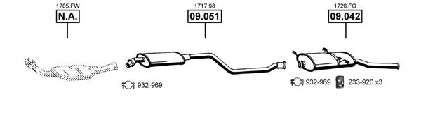 Exhaust System CI092600