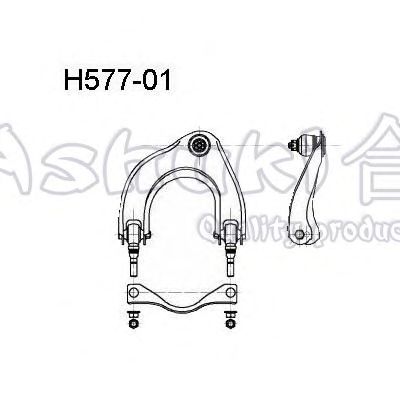 Bras de liaison, suspension de roue H577-01