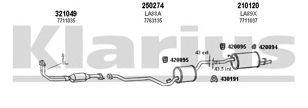 Exhaust System 510117E