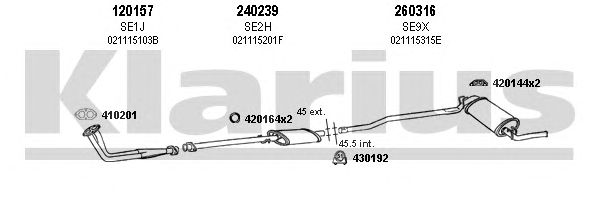 Exhaust System 790008E