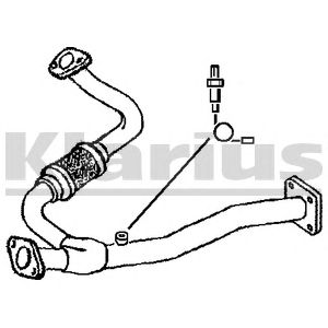 Exhaust Pipe 301786