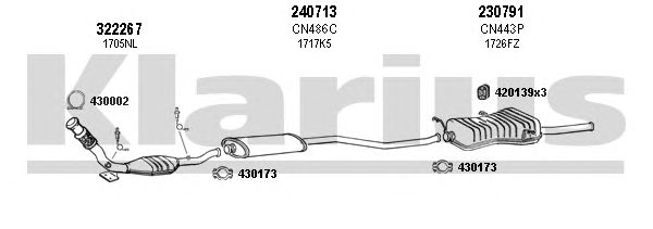 Exhaust System 180734E