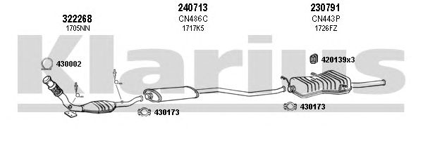 Exhaust System 180736E