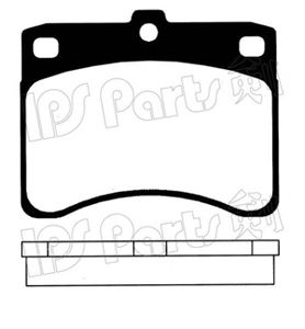 Brake Pad Set, disc brake IBD-1605