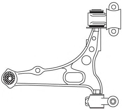 Bras de liaison, suspension de roue 1491