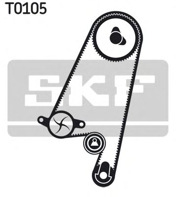 Water Pump & Timing Belt Kit VKMC 05402