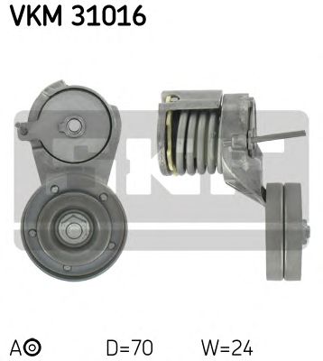Τεντωτήρας, ιμάντας poly-V VKM 31016