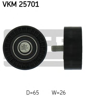 Deflection/Guide Pulley, timing belt VKM 25701