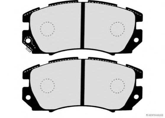 Комплект тормозных колодок, дисковый тормоз J3607009