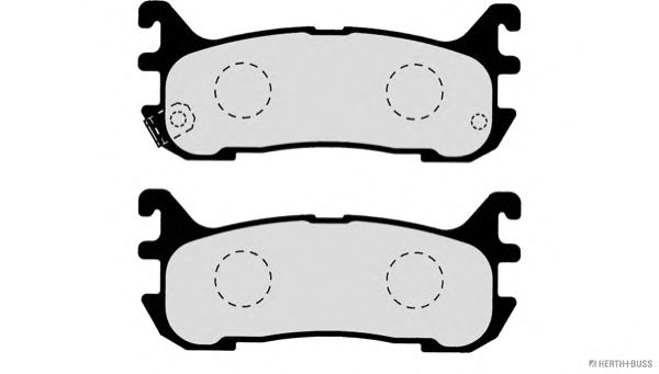 Brake Pad Set, disc brake J3613011