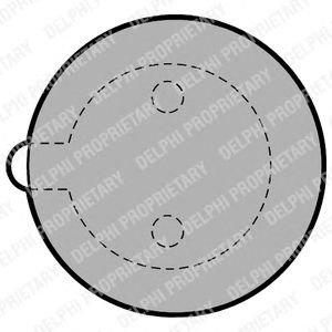 Комплект тормозных колодок, дисковый тормоз LP345