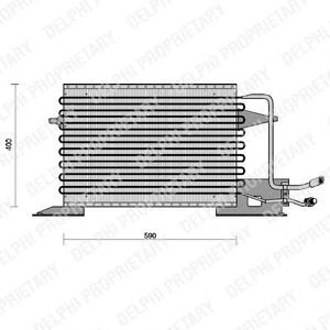 Condenser, air conditioning TSP0225028