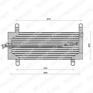 Condensator, airconditioning TSP0225121