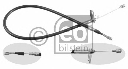 Cable, parking brake 19957