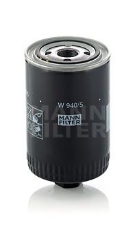 Oljefilter; Hydraulikkfilter, styring; Filter, arbeidshydraulikk W 940/5