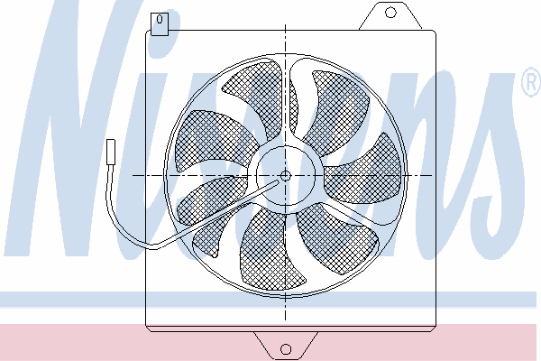 Ventilador, condensador do ar condicionado 85534