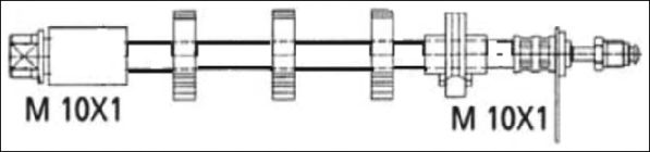 Tubo flexible de frenos 1901.67