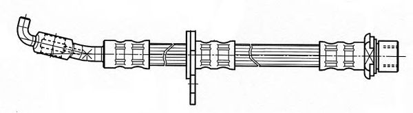 Tubo flexible de frenos 70777