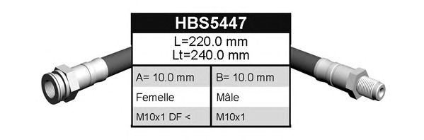 Flessibile del freno BFH5447