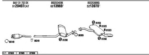 Exhaust System AD80110
