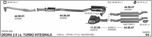 Exhaust System 546000031