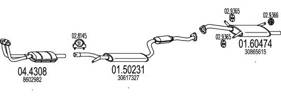 Exhaust System C390144002308