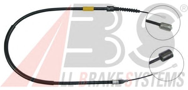 Cable, parking brake K17033