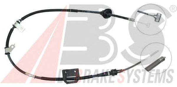Cable, parking brake K18788