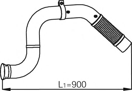 Exhaust Pipe 53138