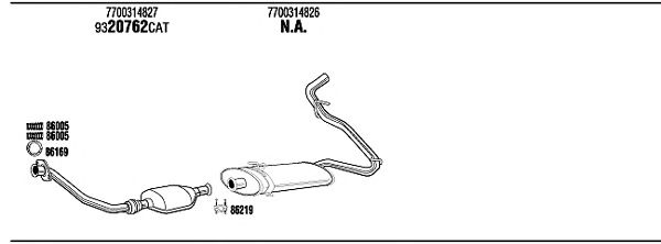 Exhaust System RE94132A