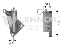 Vibration Damper, timing belt FD99020