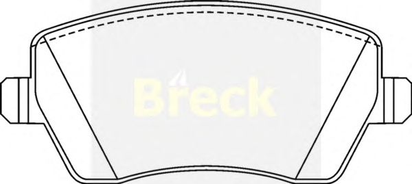 Brake Pad Set, disc brake 23973 00 702 00