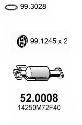 Catalytic Converter 52.0008
