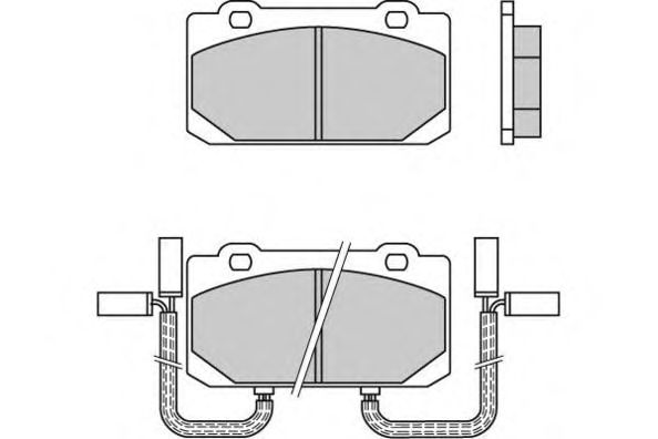 Brake Pad Set, disc brake 12-0319