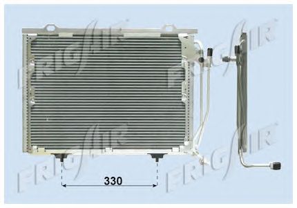 Condensator, airconditioning 0806.2017