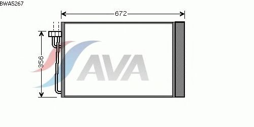 Condensator, airconditioning BWA5267