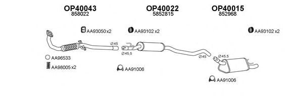 Exhaust System 400104