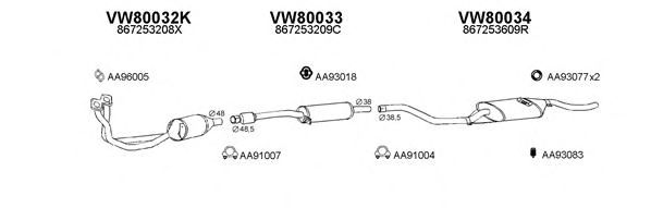 Exhaust System 800332
