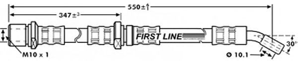 Tubo flexible de frenos FBH7194