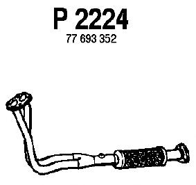 Труба выхлопного газа P2224