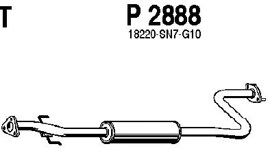mittenljuddämpare P2888