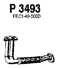 Труба выхлопного газа P3493