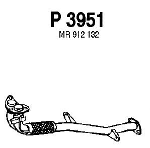 Eksosrør P3951