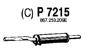 mittenljuddämpare P7215