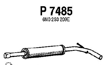Silenziatore centrale P7485