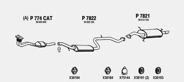 Exhaust System VO601