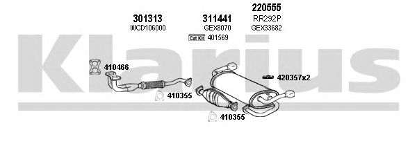 Exhaust System 120273E