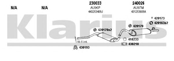 Exhaust System 940381E