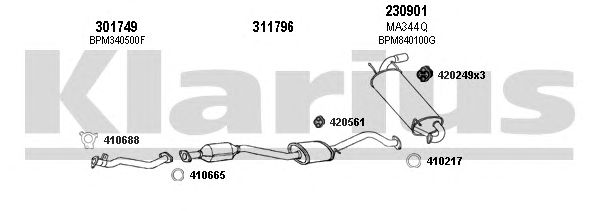Exhaust System 570242E