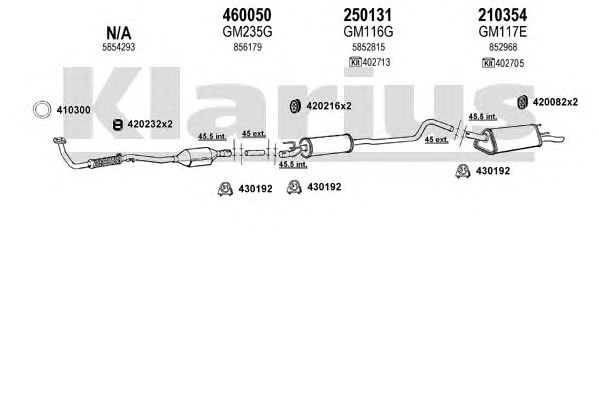Exhaust System 391461E